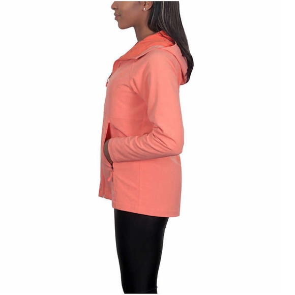 Kirkland Signature Ladies Softshell Jacket, Orange (3X) - Picture 7 of 8